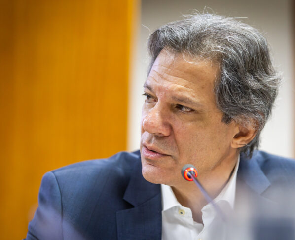 O ministro da Fazenda, Fernando Haddad. (Foto: Diogo Zacarias/MF)