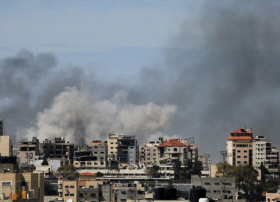 Israel invade hospital no norte de Gaza 19