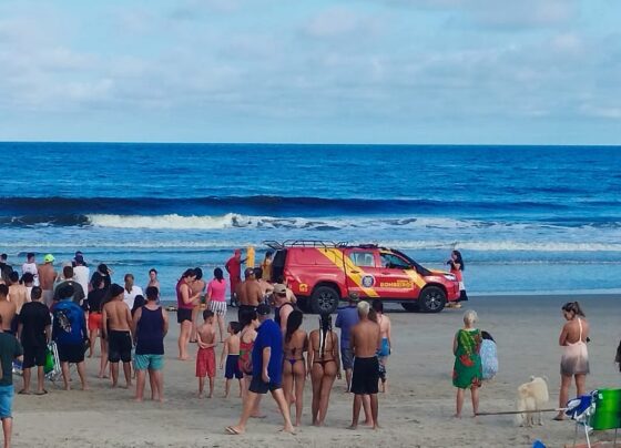 Litoral do Paraná registra 14 ocorrências de afogamento neste sábado, com três óbitos confirmados 10