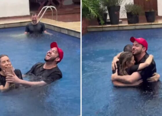 Luiza Possi se rende a Cristo e é batizada nas águas 9