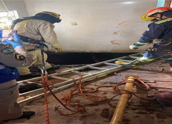 Mãe e filha morrem ao cairem em buraco de dez metros que se abriu em piso de cozinha no Paraná 3