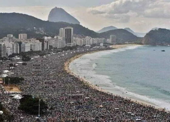 Maior show da história aconteceu no Brasil; veja a história 5