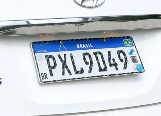 placa mercosul