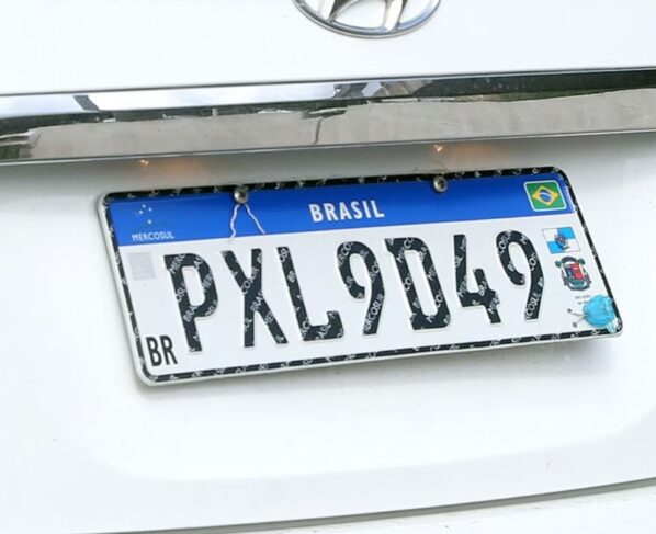 placa mercosul
