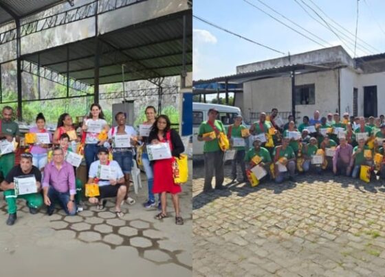 Projeto Germinar encerra 2024 com entrega de kits para catadores do Sul Fluminense 2