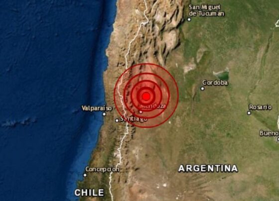 Terremoto é sentido em várias regiões da Argentina; internautas postam vídeos 5