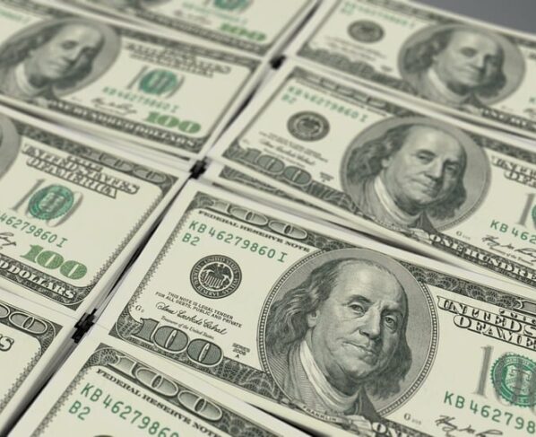 notas de dólar