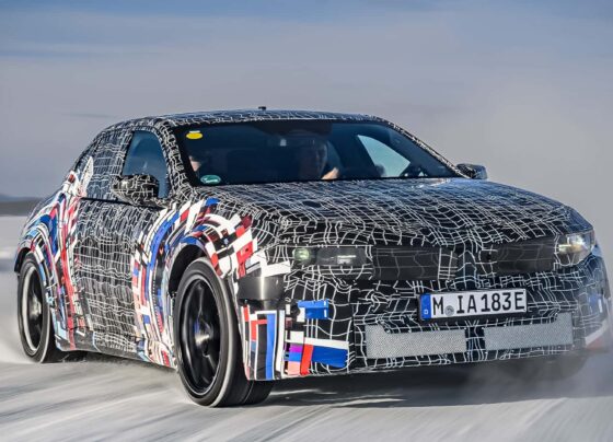 BMW M3 elétrico chega em 2027 com 4 motores e tração individual 6
