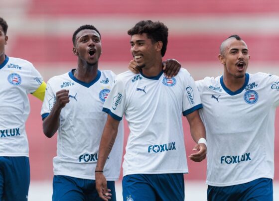 Bahia goleia Inter de Limeira na estreia da Copa SP de futebol júnior 23