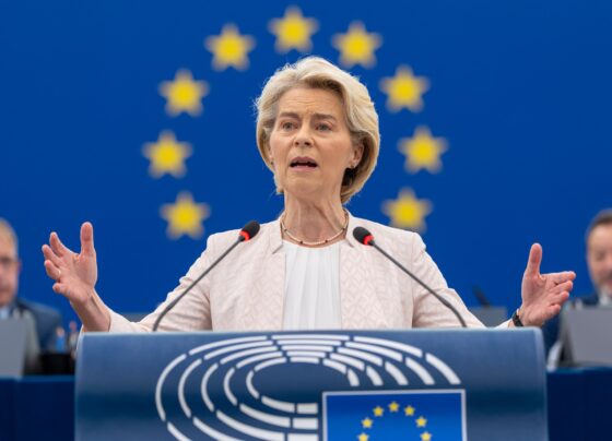 Ursula von der Leyen, presidente da Comissão Europeia, União Europeia