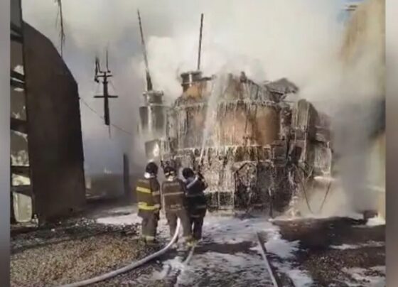 Incêndio atinge subestação de energia em Embu-Guaçu 11