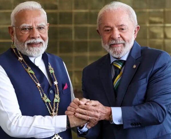 Narendra Modi e Lula