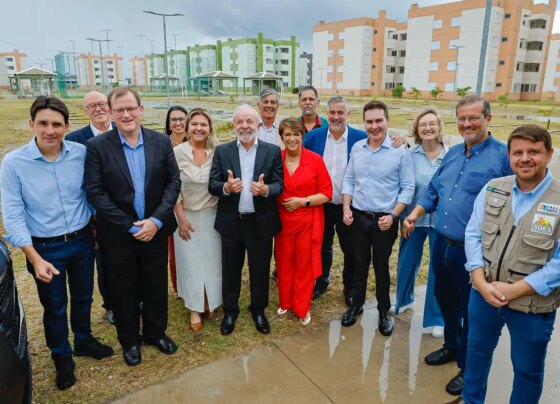 Lula entrega 1.276 unidades do Minha Casa, Minha Vida no RS 16