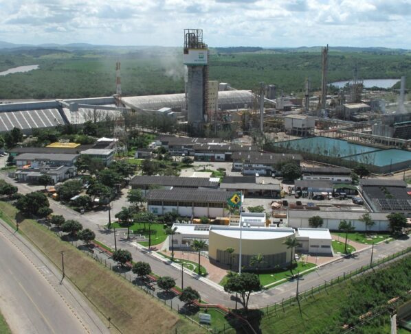 Fábrica de Fertilizantes Nitrogenados de Sergipe (FAFEN-SE), no município de Laranjeiras (Divulgação/Petrobras).