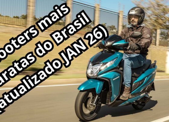 Scooters mais baratas do Brasil em 2026: preços e versões atualizados 27