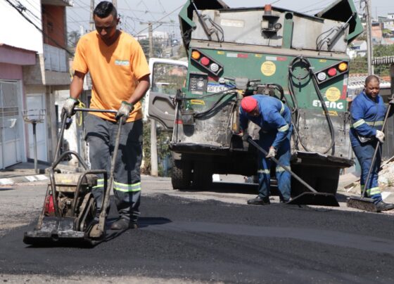Secretaria de Transporte alcança 27 bairros com a Operação Tapa-Buraco em janeiro 1
