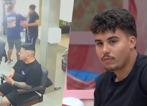 Pedro, do 'BBB 26', leva surra em barbearia de Curitiba; veja vídeo 7