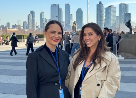 Secretária da Mulher de Itaquá, Hadla Issa, participa de encontro internacional na ONU e se reúne com Luiza Brunet 3