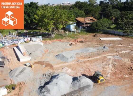 Itaquá avança no esporte com ordem de serviço para pista de pump track no parque ecológico 3