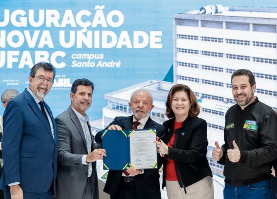 Lula inaugura nova unidade da UFABC em Santo André 3