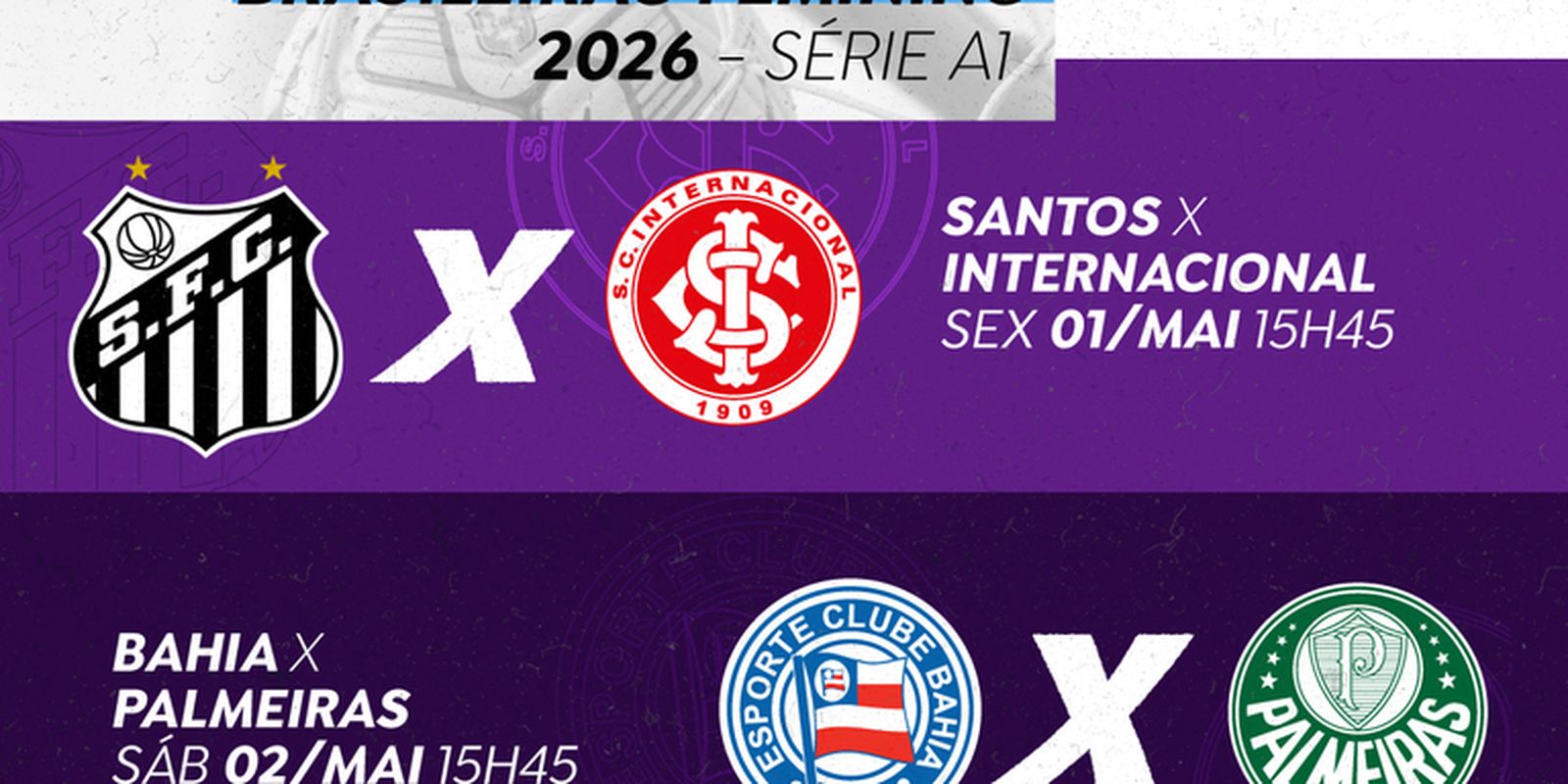 TV Brasil transmite jogos do Brasileirão Feminino nesta sexta e sábado 7