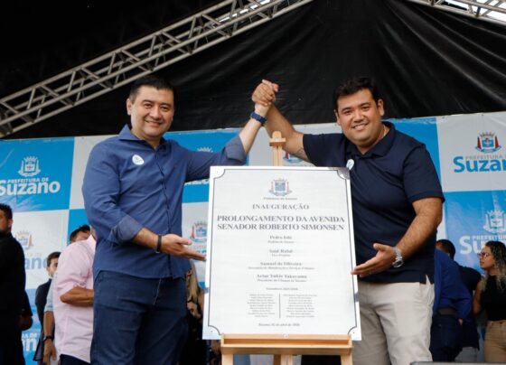 Suzano comemora 77 anos com festa de inauguração do novo trecho da avenida Senador Roberto Simonsen 9