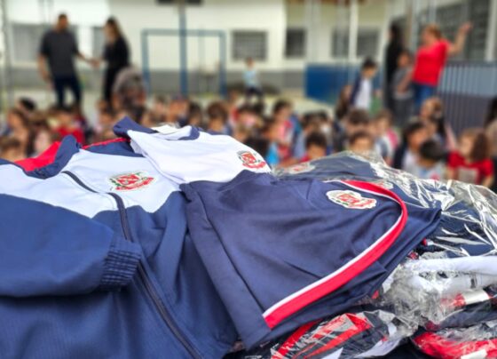 Santa Isabel inicia entrega de uniformes da rede municipal de Educação 9