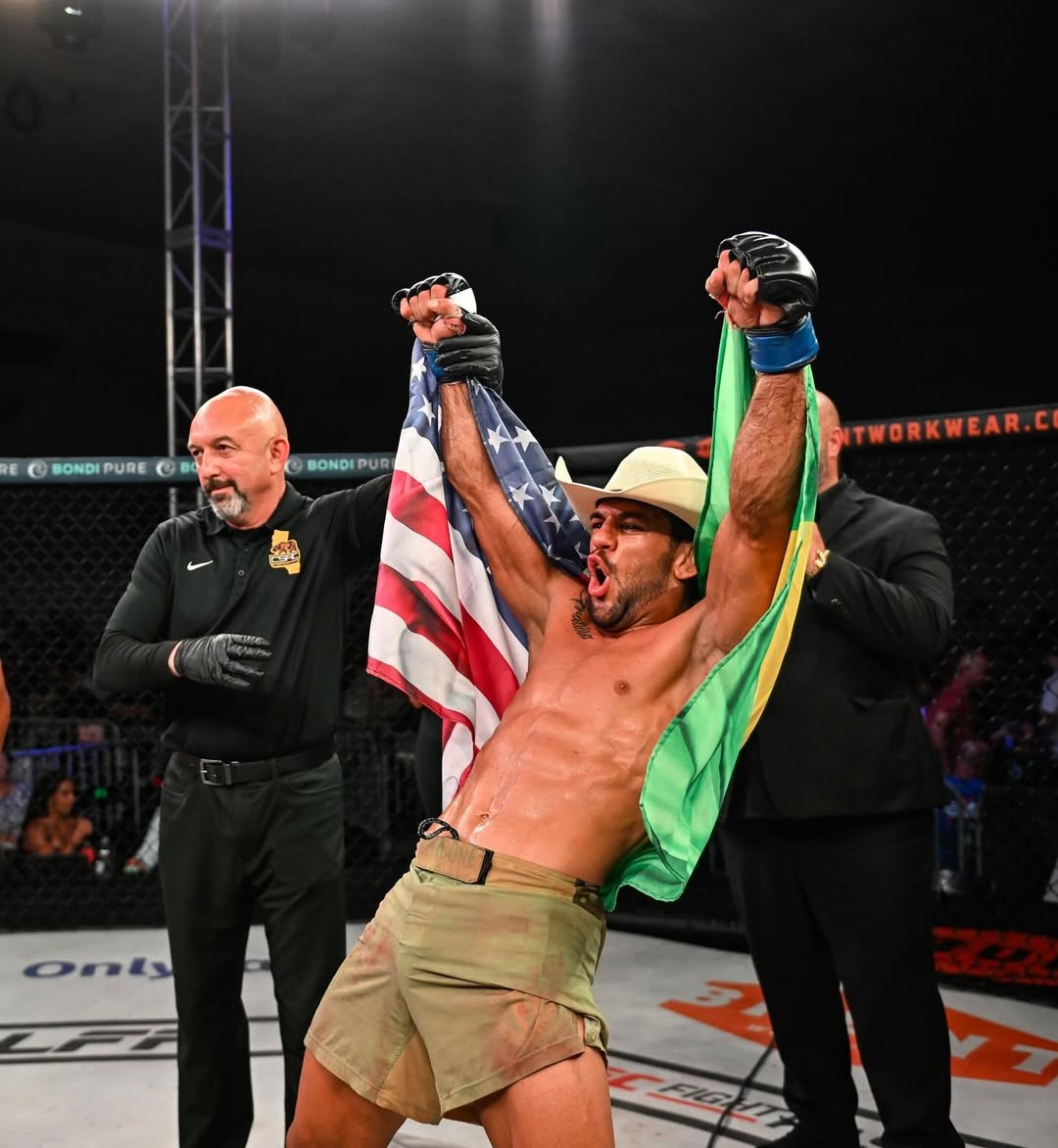 Brasileiro Erick Sabugo disputa cinturão mundial do LFA nesta sexta-feira nos EUA 1