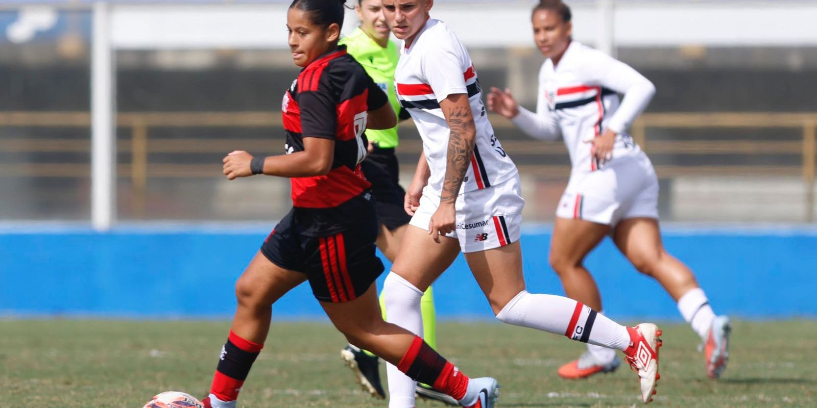 Brasileiro Feminino sub-20: Fla vence São Paulo no 1º jogo da final 11