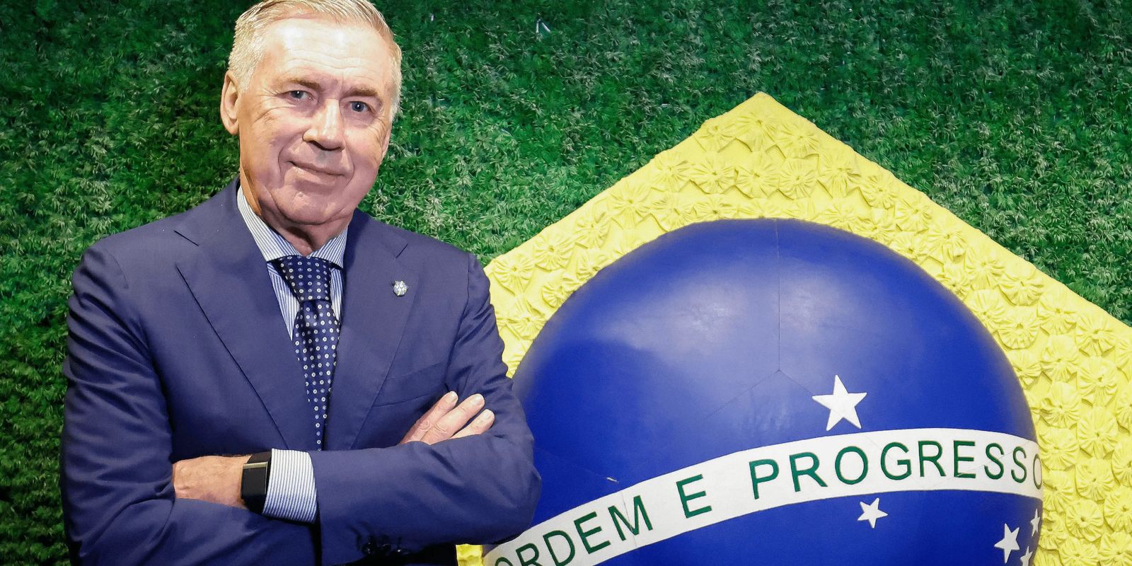 CBF anuncia ampliação de contrato com técnico Carlo Ancelotti 1