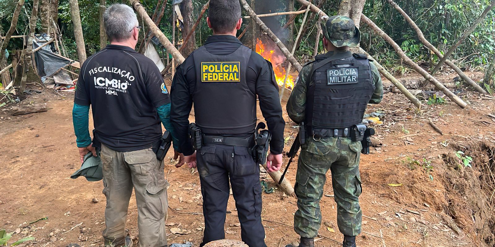 Garimpos ilegais no Amapá e Pará são alvos de operação da PF 7