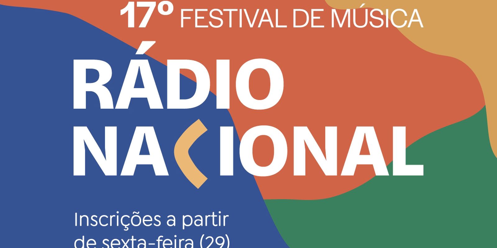 Inscrições para o 17º Festival de Música Rádio Nacional começam sexta 7
