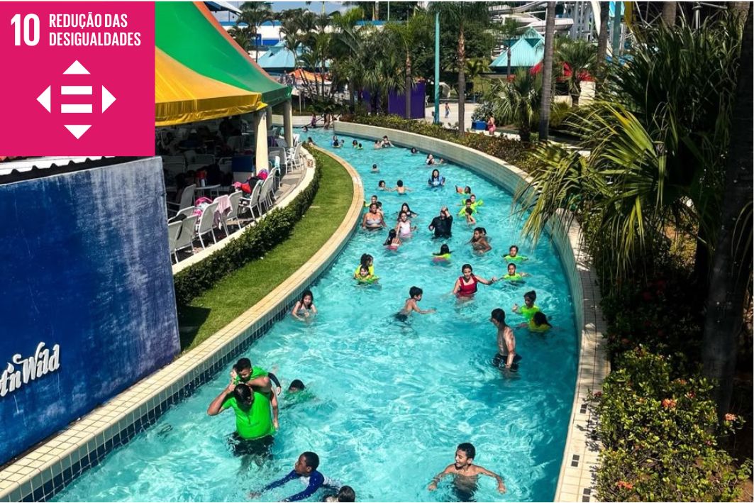 Itaquá leva 40 crianças para dia de lazer no parque aquático Wet’n Wild 11