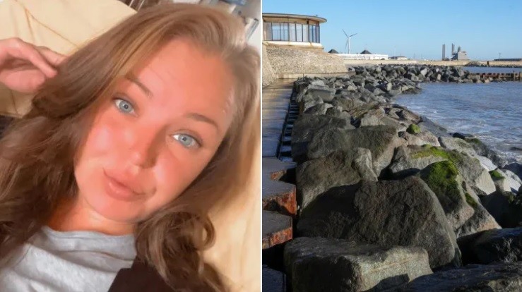 Mulher morre afogada após escorregar e ficar com a cabeça presa entre pedras em orla na Inglaterra 3