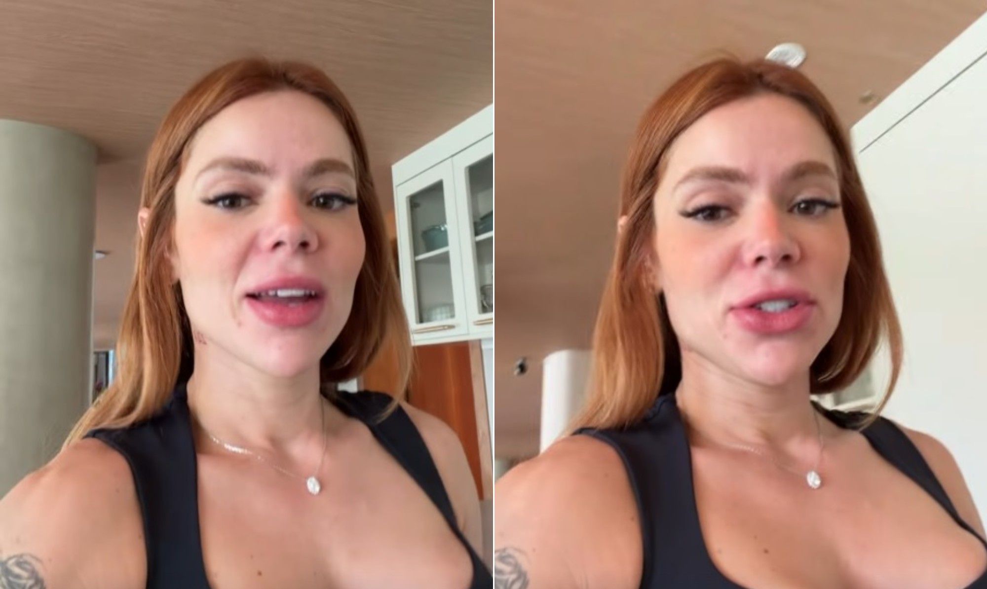 Thaís Vasconcellos explica novo pedido de casamento de Ferrugem: 'Nossa festa foi surpresa, não escolhi nada' 1