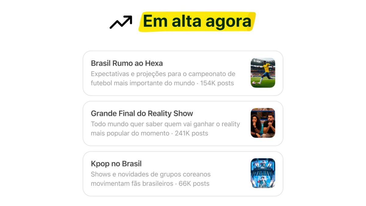 Threads (finalmente) ganha seu próprio "Trending Topics" feito com IA 1