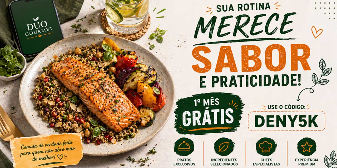 Duo Gourmet Cupom: use DENY5K e ganhe 1 mês grátis 1