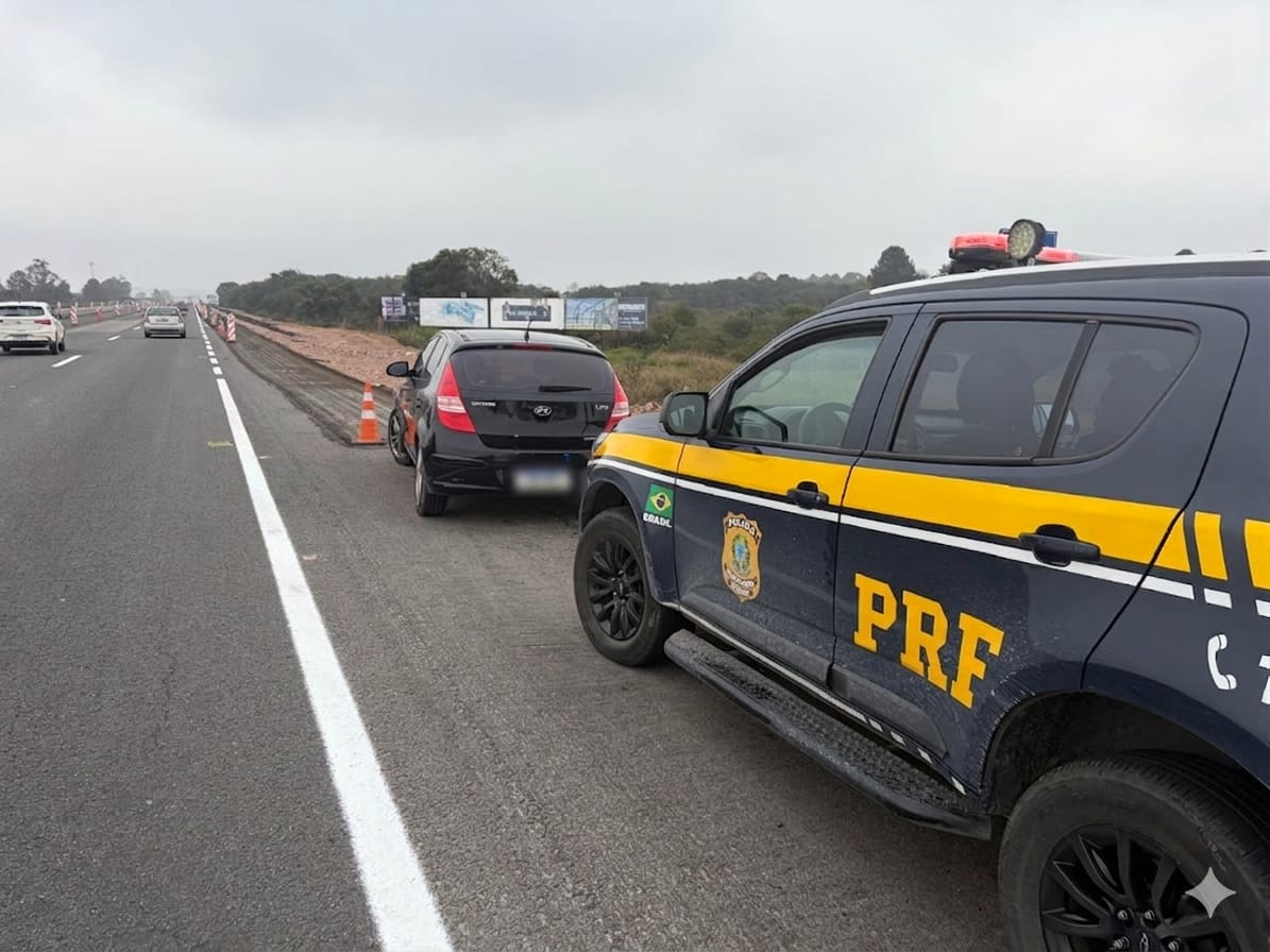 Abordagem da PRF na BR-277 retira de circulação veículo com dívidas superiores a R$ 20 mil 1