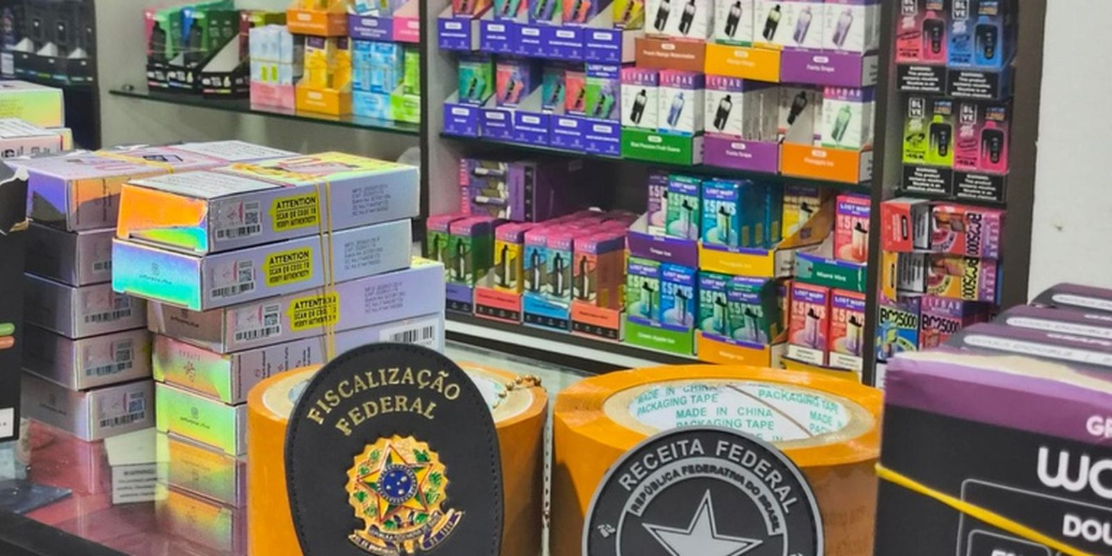 Anvisa e Receita Federal apreendem 25 mil cigarros eletrônico 3