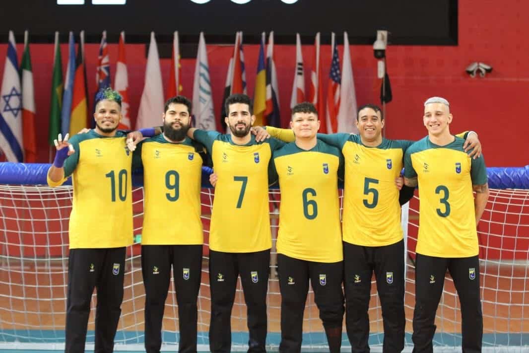 Atletas do Time São Paulo conquistam bronze com a Seleção Brasileira no Mundial de Goalball da China 1