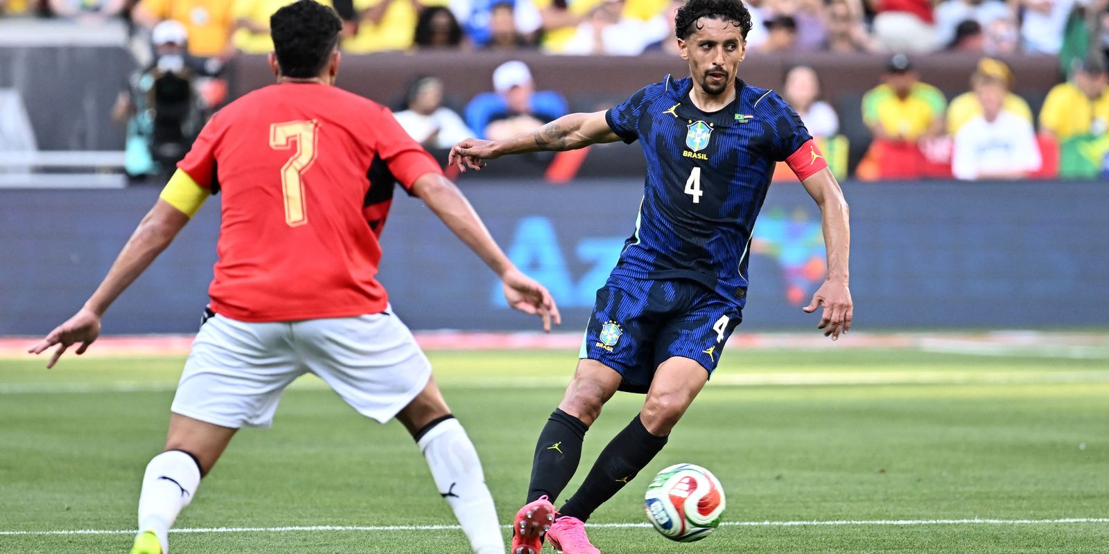 Brasil supera Egito em último compromisso antes da Copa do Mundo 7