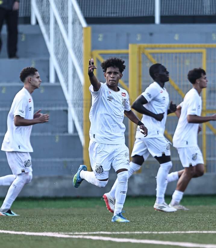 Com gol de Nadson, Santos FC vence a primeira pelo Campeonato Brasileiro sub-17 21