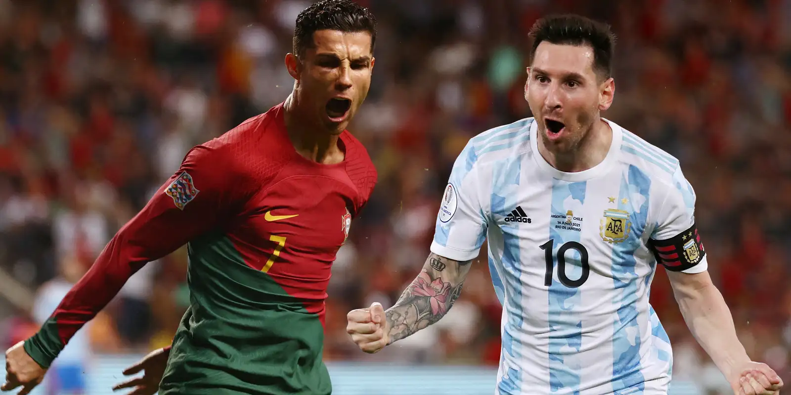 Cristiano Ronaldo e Lionel Messi preparam "última dança" na Copa 15