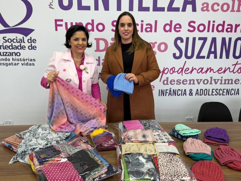 Fundo Social de Suzano doa lenços e turbantes para mulheres em tratamento contra o câncer 9