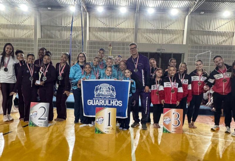 Ginástica artística de Guarulhos é campeã dos Jogos Abertos da Juventude 9