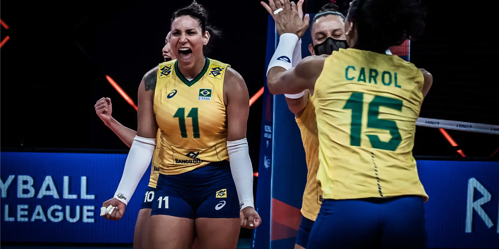 Invicto, Brasil encara campeãs olímpicas na Liga das Nações de Vôlei 19