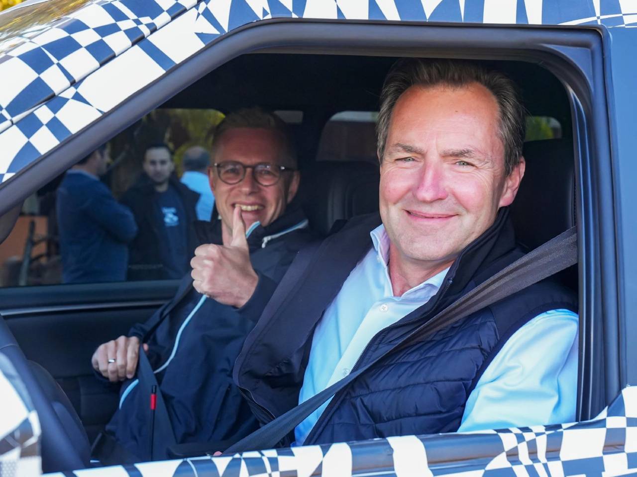 Nova Amarok é testada por CEO da Volkswagen na Argentina antes da estreia 9