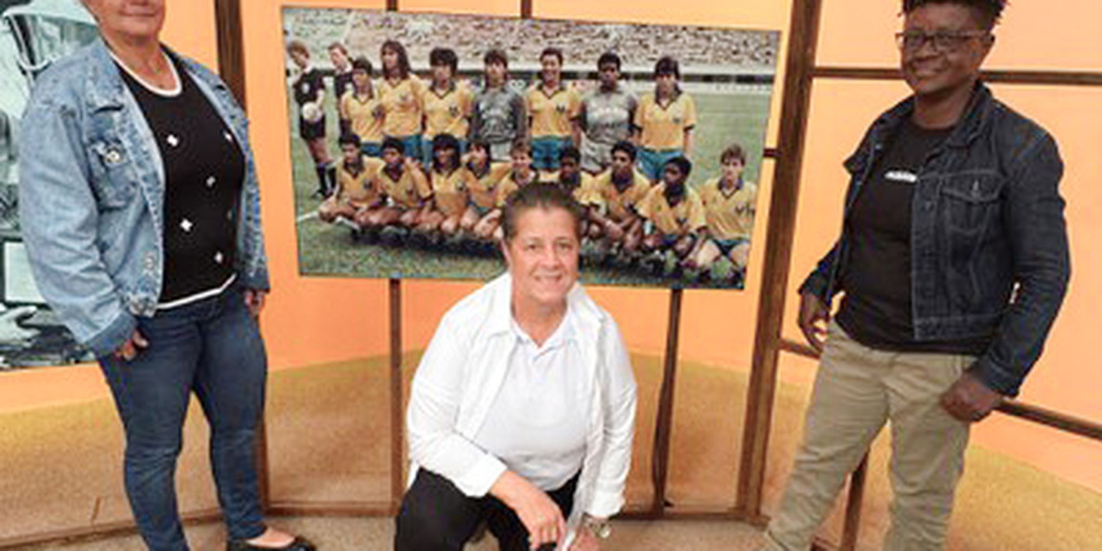 Pioneiras do futebol contam trajetória no programa Sem Censura 11