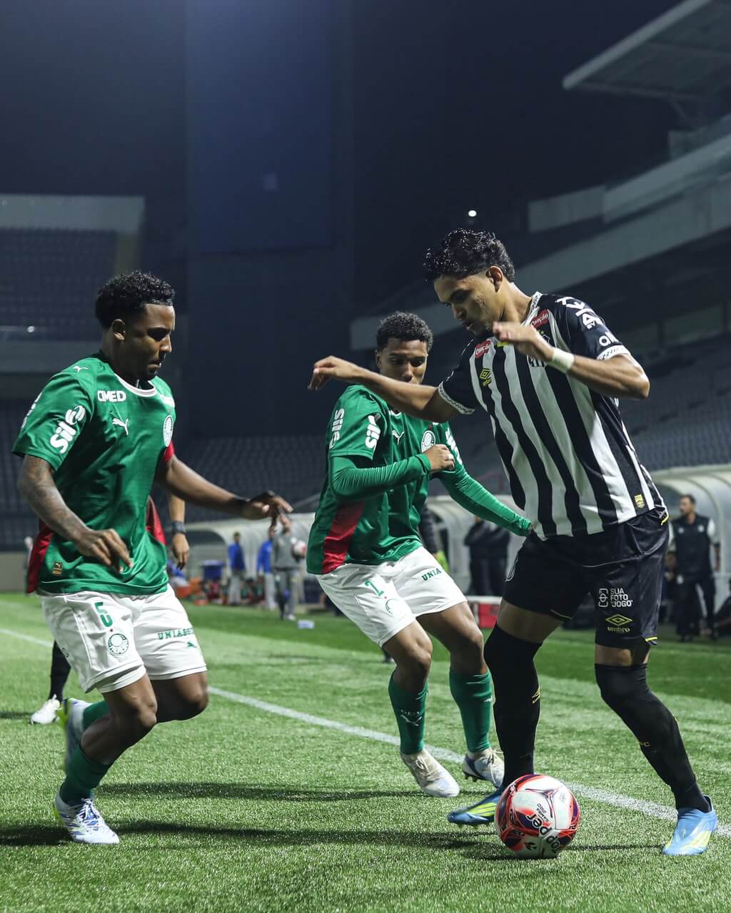 Santos FC empata com o Palmeiras pelo Brasileiro sub-20 7