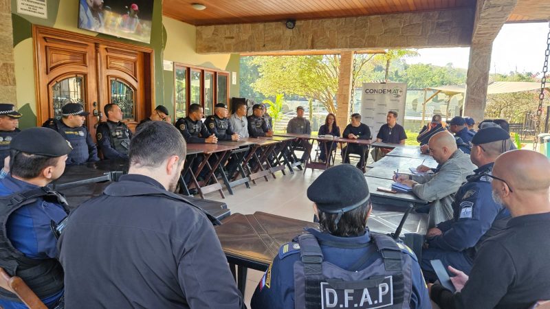 Treinamento reforça integração entre equipes de segurança do CONDEMAT+ 12